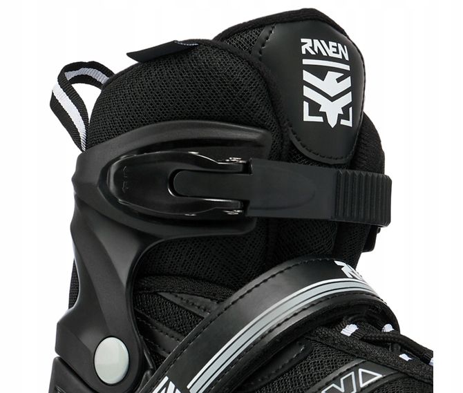 Rolki Regulowane RAVEN Drill Black 34-37 zdjęcie 3