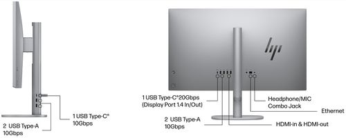 AiO HP OmniStudio X 27 4K UHD IPS Intel Core Ultra 7 155H 16-rdzeni 16GB DDR5 1TB SSD NVMe Windows 11 + klawiatura i mysz na Arena.pl