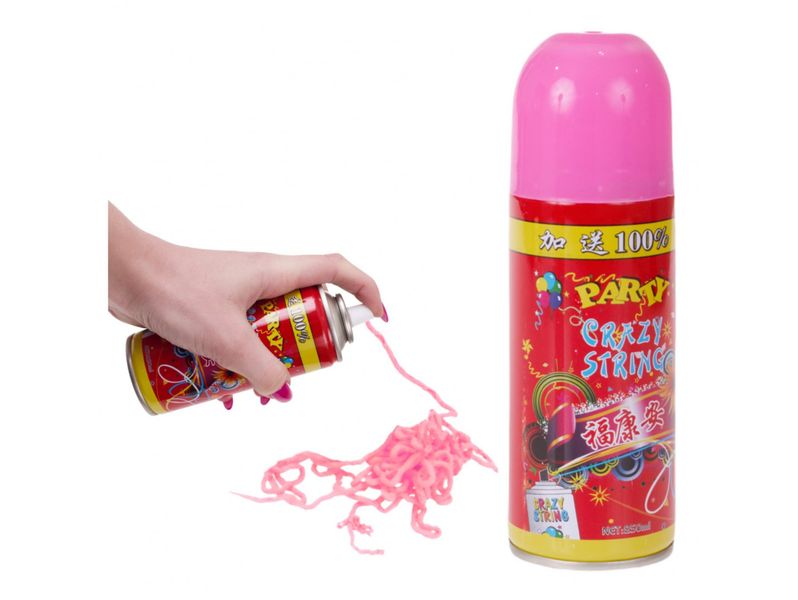 Serpentyna konfetti w sprayu party urodziny 250ml zdjęcie 1
