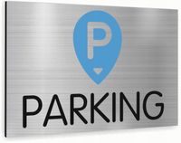 Tabliczka znak informacyjny 40x30 PARKING Aluminiowa DOWOLNY NAPIS