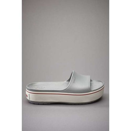 Crocs CROCBAND PLATFORM SLIDE 04M LIGHT GREY ROSE M5 na Arena.pl