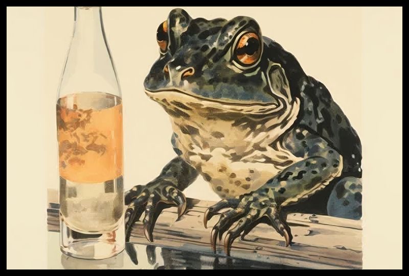 Plakat 60x40cm Refleksje Błotniaka zdjęcie 2