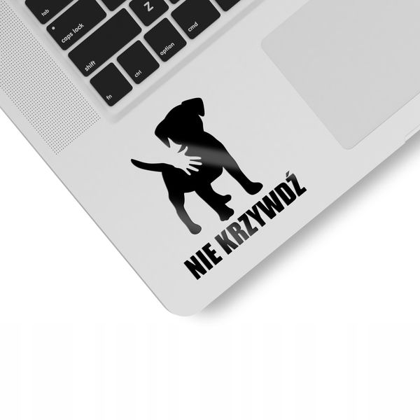 Naklejka NIE KRZYWDŹ 10 cm zdjęcie 3