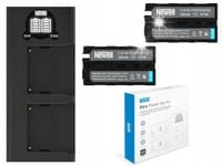 ZESTAW ładowarka i 2x bateria NP-F570 NP-F550 DO SONY I LAMP LED YONGNUO