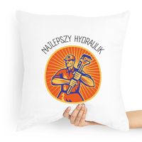 Poduszka Prezent Dla Hydraulika Najlepszy Prezent Z Nadrukiem Ze Zdjęciem