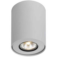 Sufitowa LAMPA downlight NOMA CL-110GU10-WH Italux okrągła OPRAWA metalowa tuba natynkowy spot biały