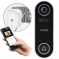 DOMOFON BEZPRZEWODOWY WIFI KAMERA DZWONEK CZUJNIK RUCHU APLIKACJA TUYA