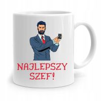 Kubek Prezent Dla Szefa Najlepszy Szef Z Nadrukiem Ze Zdjęciem