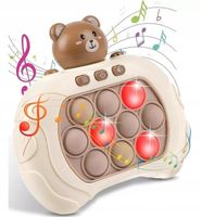 GRA ZRĘCZNOŚCIOWA POP IT POPIT ELEKTRYCZNA ANTYSTRESOWA Miś