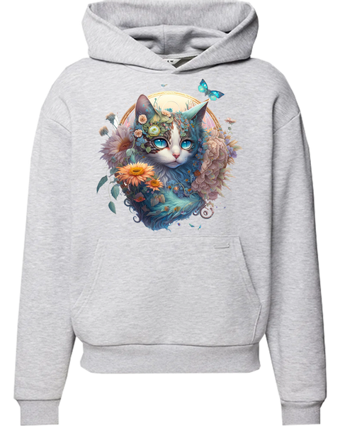 Bluza z kapturem z Kotem zdjęcie 1