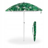 PARASOL Plażowy łamany Regulowany Ogrodowy na Balkon Tadar Monstera 200 cm