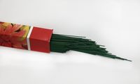 Drucik florystyczny zielony ozdobny do kwiatów 40 cm Aliga - 1 kg- 287 szt