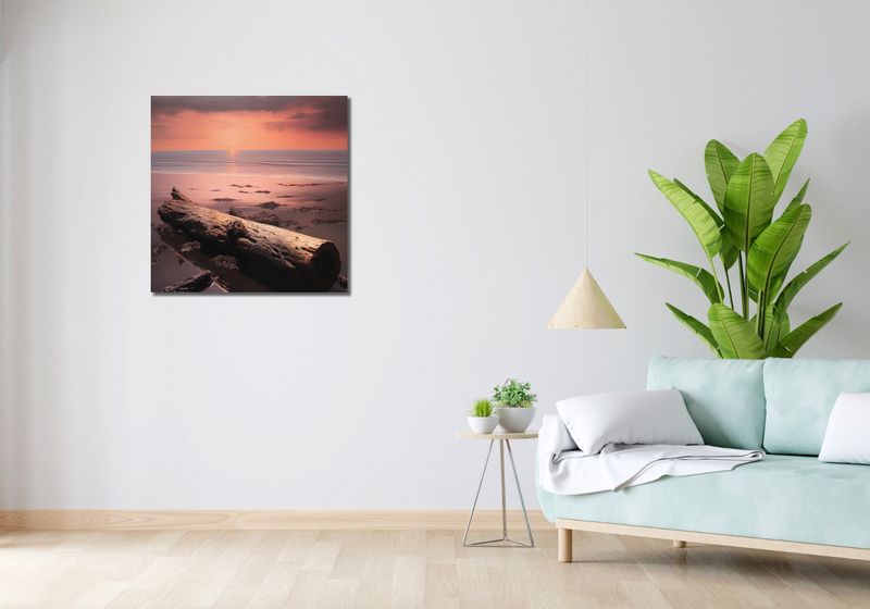 Obraz 70x70cm Spokój Przed Burzą zdjęcie 2