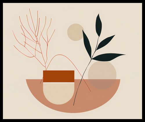 Plakat 60x50cm Botaniczna Przymiarka na Arena.pl