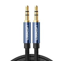 kabel audio aux wtyczka prosta minijack 3.5 mm 2m niebieski