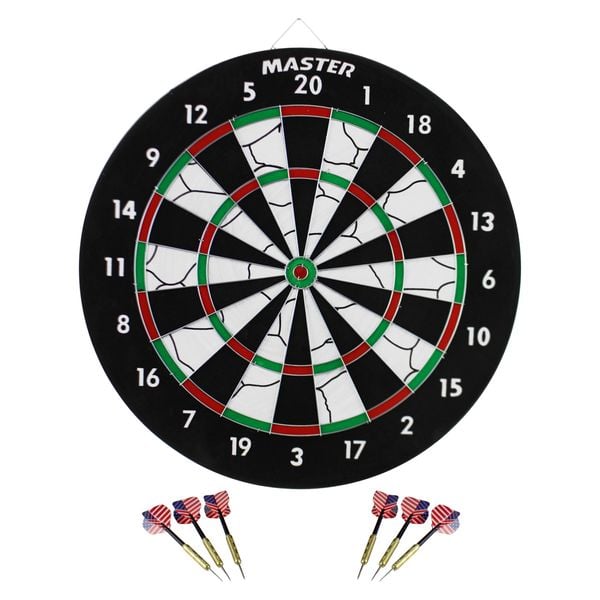 tarcza do darta master flocking 45 cm - dwustronna zdjęcie 2
