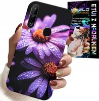 ETUI DO HUAWEI P30 LITE - RÓŻOWA STOKROTKA KWIATY POKROWIEC CASE