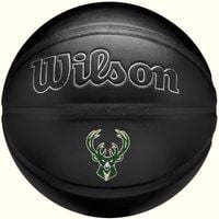Piłka do koszykówki Wilson NBA Team Premiere Milwaukee Bucks Ball WZ4026417XB — Rozmiar: 7