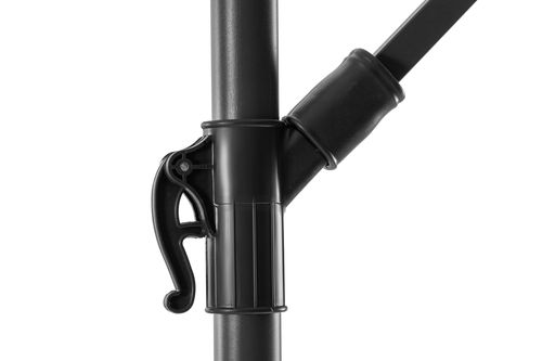 PARASOL OGRODOWY 3.5 M SKŁADANY WERONA DUŻY SZARY na Arena.pl