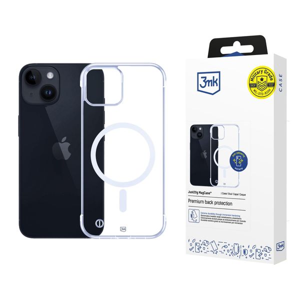 apple iphone 14 - 3mk just20g magcase zdjęcie 1