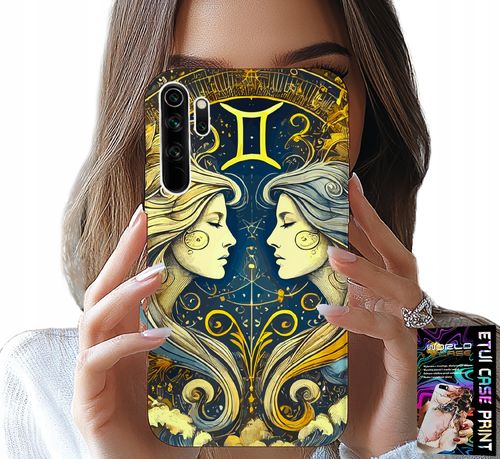 ETUI DO XIAOMI NOTE 8 - ZNAK ZODIAKU, BLIŹNIĘTA ASTRONOMIA CASE na Arena.pl