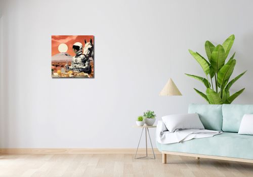 Obraz 50x50cm Obiad na Marsie na Arena.pl