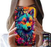 ETUI DO HUAWEI Y6 2018 - KOLOROWE WZORY, WILK WATAHA SWORA CASE