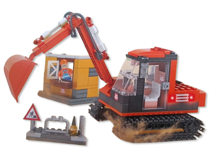 Klocki Elefun - City Construcion - Koparka 8824 zdjęcie 7