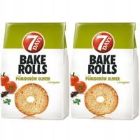 Bake Rools Chrupiące pieczywo o smaku pomidorów 150 g x 2 sztuk