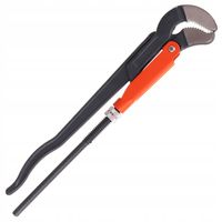 2X Klucz Hydrauliczny Szwedzki Nastawny Żaba Cęgi Typ S 560mm CRV do RUR 2"