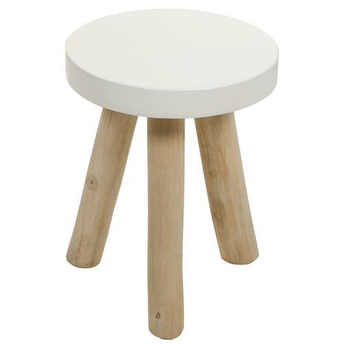 Taboret Riga Drewno (35 X 35 x 45 cm) na Arena.pl