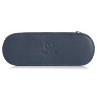 skórzane etui na okulary piórnik granatowy paolo peruzzi t-82-db