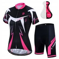 STRÓJ ROWEROWY X-TIGER SPODENKI ŻELOWE KOSZULKA