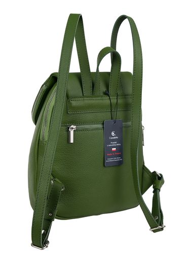 Mały plecak Canaletto z groszkowanej skóry licowej – elegancja i funkcjonalność PD455s241 na Arena.pl