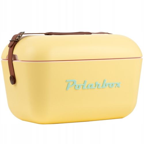 LODÓWKA TURYSTYCZNA 12L EXLISIVE POLARBOX ŻÓŁTA STYLOWA RETRO 2024 na Arena.pl