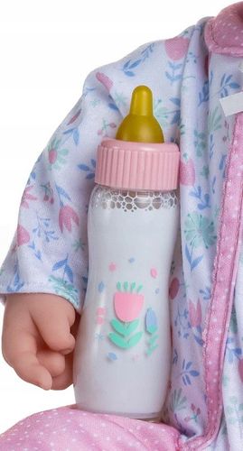 Duża lalka bobas, smoczek i butelka z mlekiem, Berenguer 15345, 51cm na Arena.pl