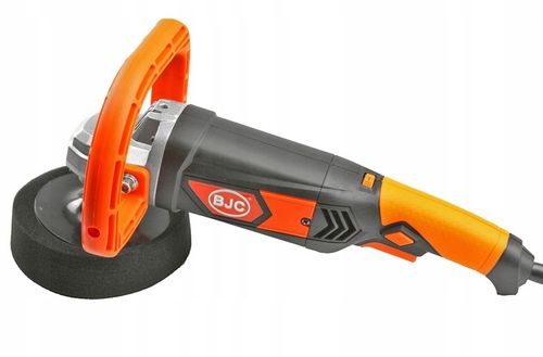 POLERKA SAMOCHODOWA SZLIFIERKA Z REGULACJĄ DO POLEROWANIA AUTA+ GĄBKI BJC na Arena.pl