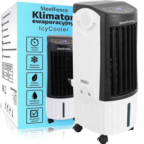 KLIMATOR KLIMATYZER WODNY PRZENOŚNY 12L JONIZACJA PILOT 5w1 PREMIUM na Arena.pl