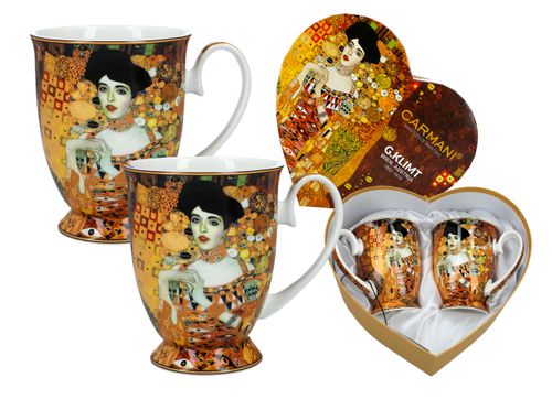 Kpl. 2 kubków w sercu - G. Klimt, Adela (CARMANI) na Arena.pl