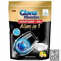 Glanz Meister tabletki do zmywarki Alles in 1 Ultimate 90szt cytryna Niemcy
