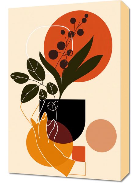 Obraz 40x60cm Dotyk Naturalności zdjęcie 1