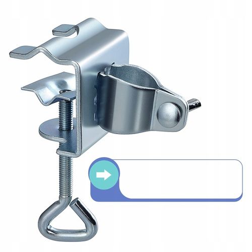 UCHWYT NA PARASOL BALKONOWY 19-32MM STOJAK NA BALKON METALOWY SOLIDNY na Arena.pl