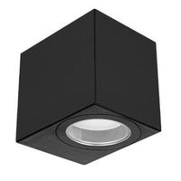 OPRAWA LIDA PC LED GU10 IP44 CZARNA 7W 220-240V