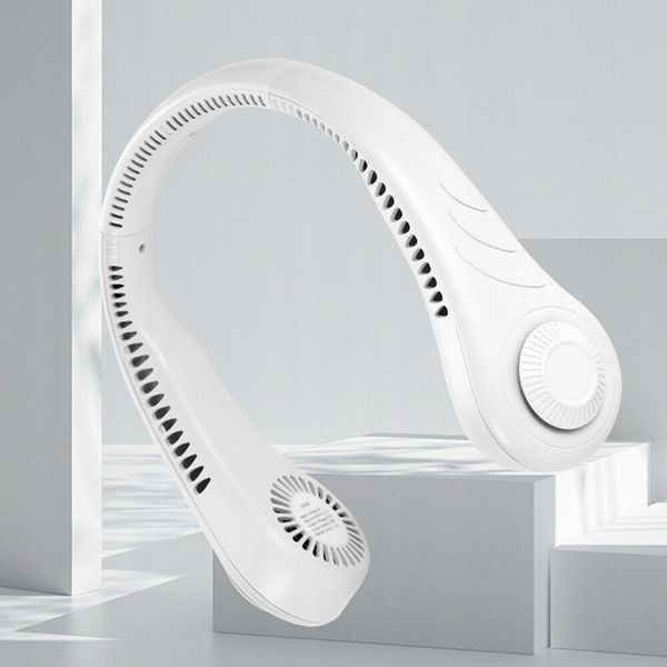 PRZENOŚNY WENTYLATOR NA SZYJĘ MINI BEZŁOPATKOWY CHŁODZIARKA AKUMULATOROWY zdjęcie 12