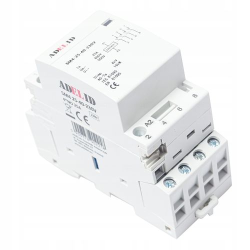 STYCZNIK MODUŁOWY 25-40 230V 25A 2P 4Z 3-FAZ na Arena.pl