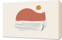 Obraz 60x40cm Serenada Zachodzącego Słońca