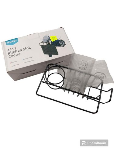 Organizer do zlewu 4 w 1 czarny 21,5 x 11 x 6,7 cm na Arena.pl