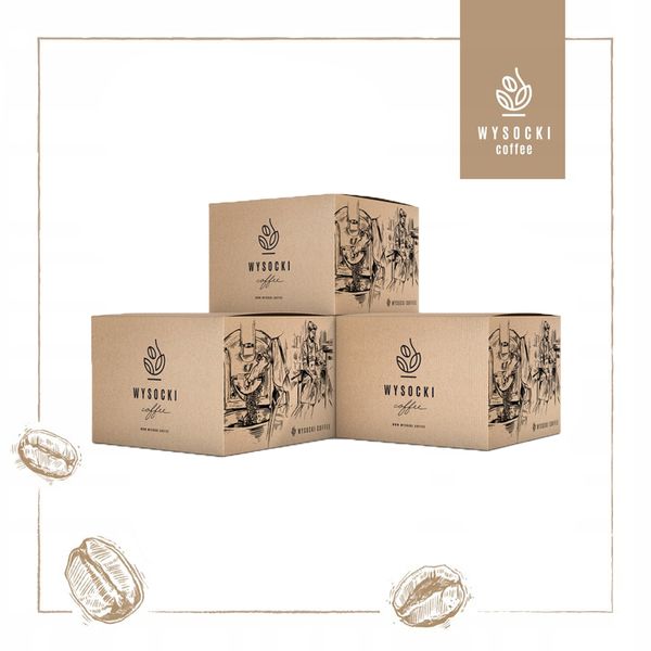 Kawa ziarnista WYSOCKI COFFEE - ESPRESSO BLEND 1kg zdjęcie 6