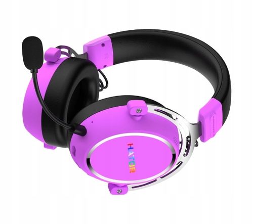 Słuchawki HATOR Hypergang 3 Wireless (fioletowe) na Arena.pl