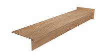Gruba stopnica drewnopodobna 120x30x4, płytki na schody z kapinosem